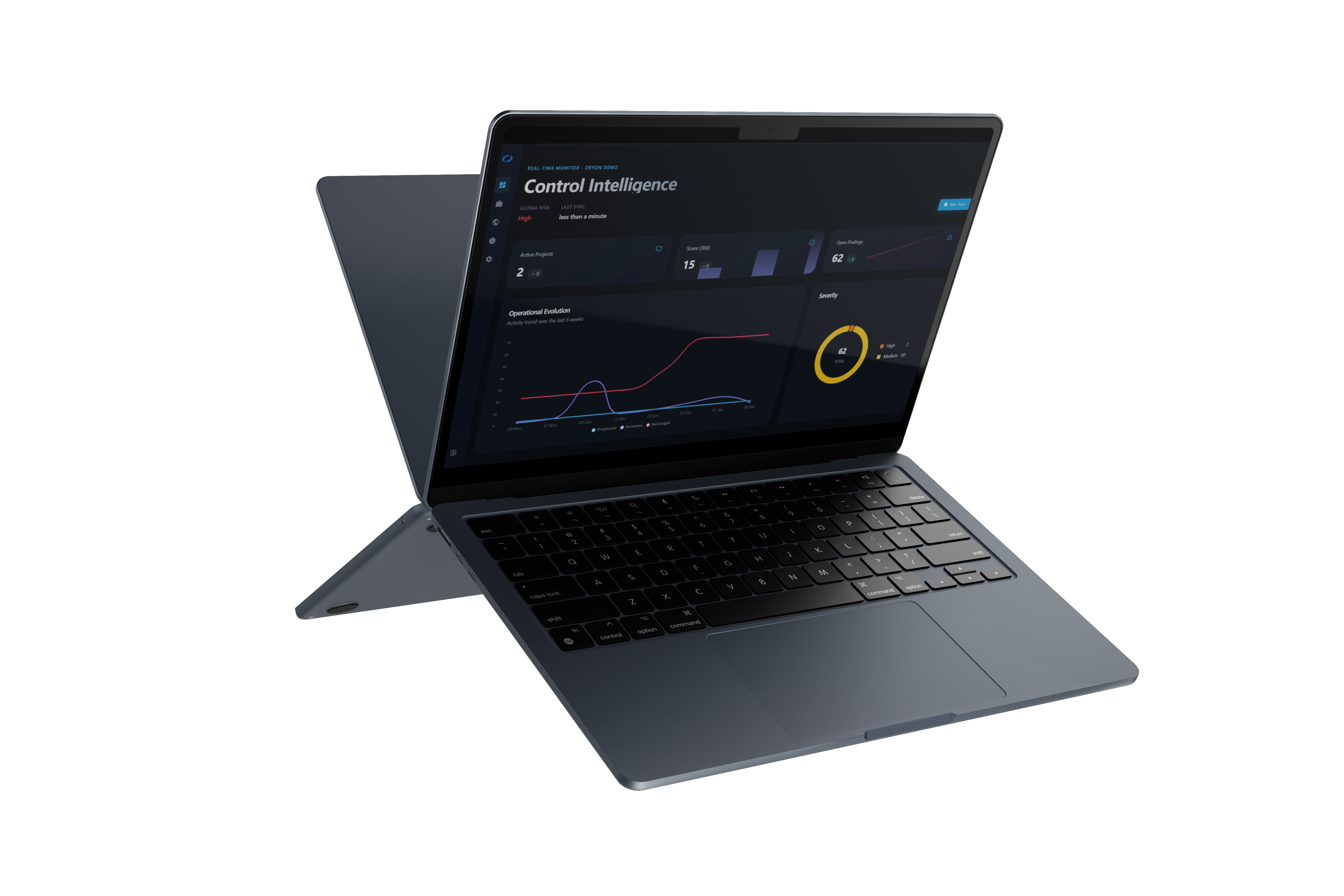 Oryon Dashboard Interface
